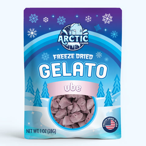 Freeze Dried Gelato - Ube Purple Yam