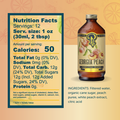 Georgia Peach Syrup
