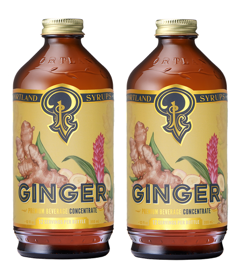 Authentic Ginger Syrup two-pack