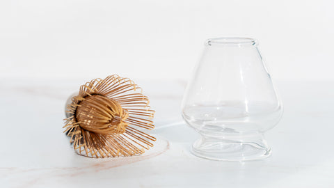 Glass Matcha Whisk Holder (Kusenaoshi)