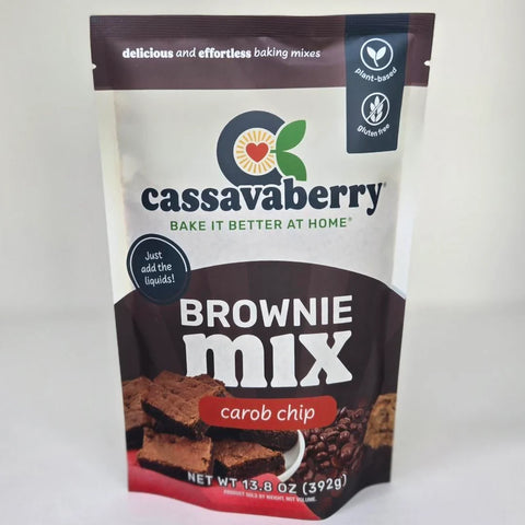 Gluten-Free Carob Brownie Mix | Plant-Based & Chocolate-Free