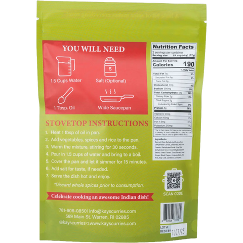 Vegetable Biryani – Nourishing One-Pot Indian Meal