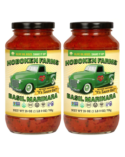 Hoboken Farms Basil Marinara Sauce 2 Pack