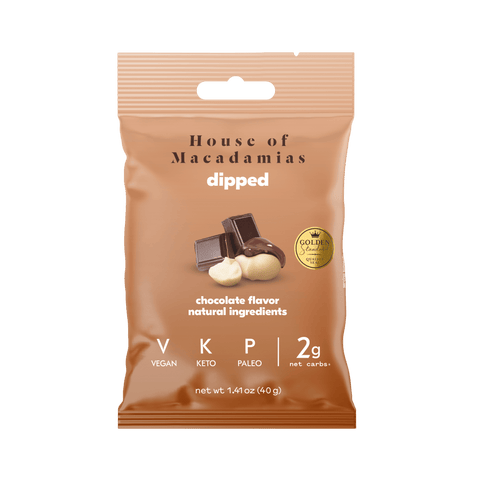 Chocolate Dipped Macadamia Nuts (12 Bags)