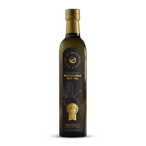 Macadamia Oil Extra Virgin Cold Pressed 16.9 oz.