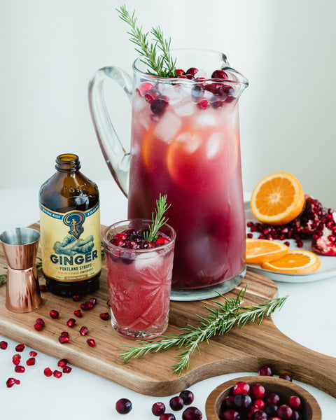 Anders' Bar Cart Essentials: Grenadine, Authentic Ginger, & Brown Sugar Simple Syrup