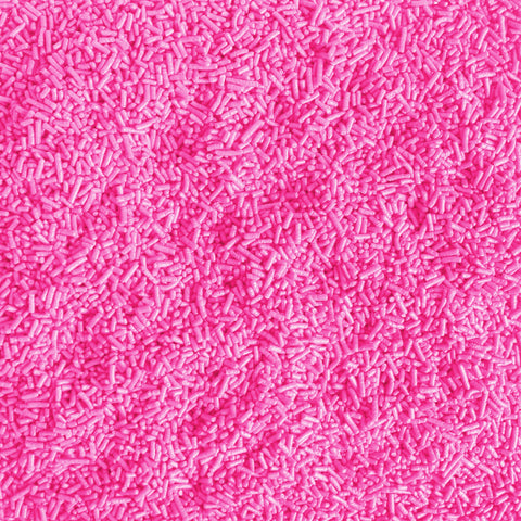 90's Pink Solid Colored Sprinkles