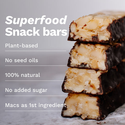 Chocolate Macadamia Nuts Snack Bar (12 Bars)