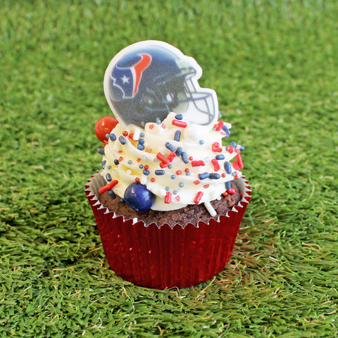 Pro-Football Cupcake Rings