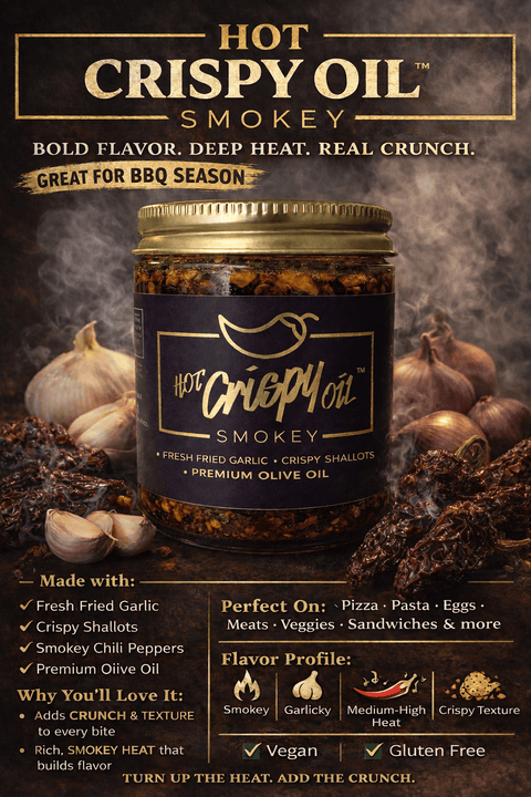 Hot Crispy Oil- SMOKEY-  Chili Crisp