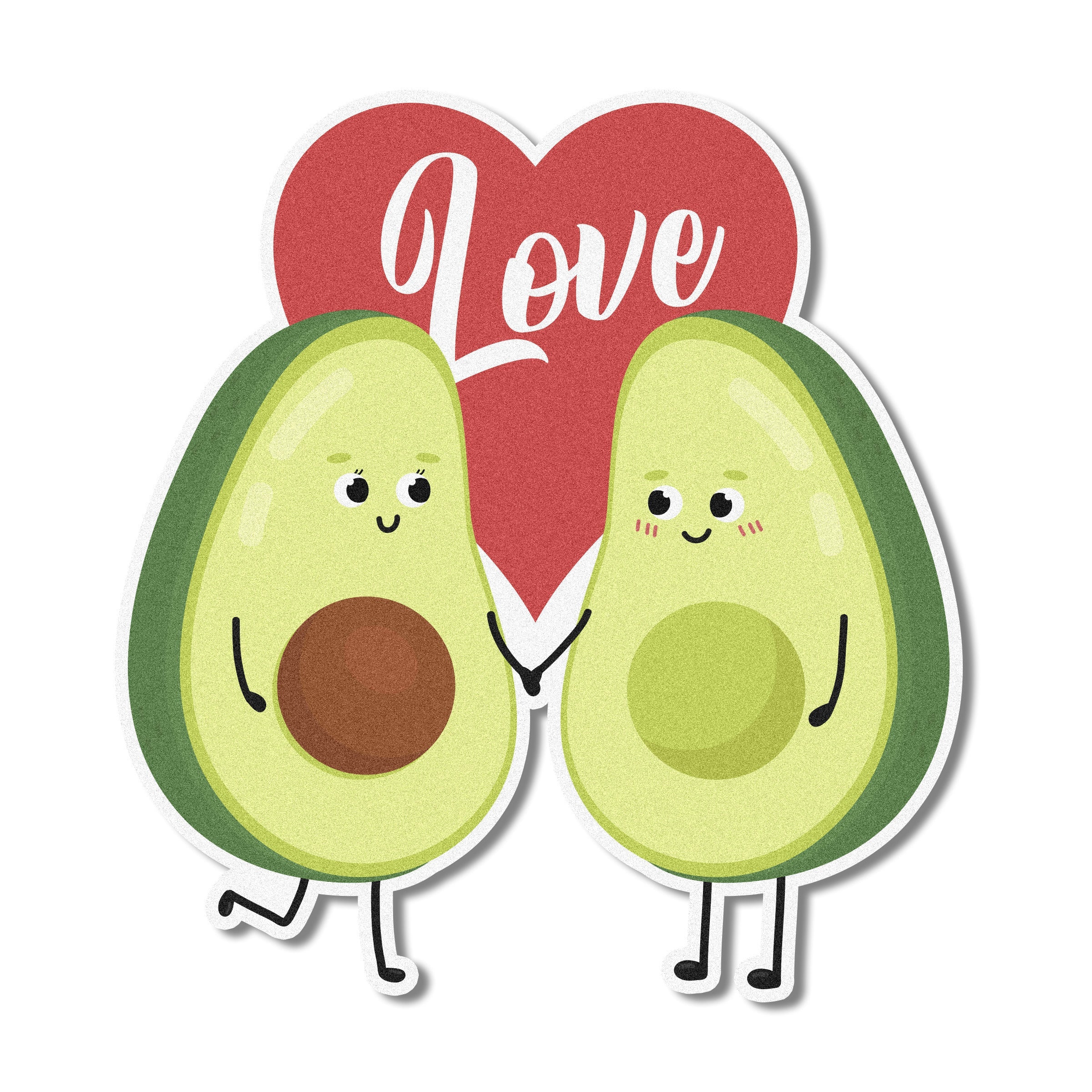 Avocado Love Edible Cupcake Toppers