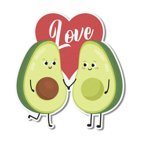 Avocado Love Edible Cupcake Toppers