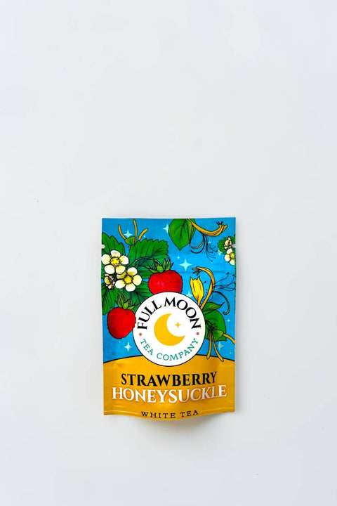 Strawberry Honeysuckle White Premium Loose Leaf Tea