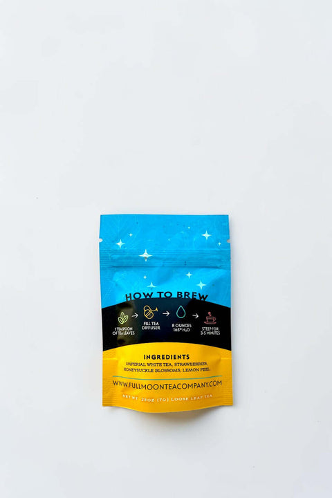 Strawberry Honeysuckle White Premium Loose Leaf Tea