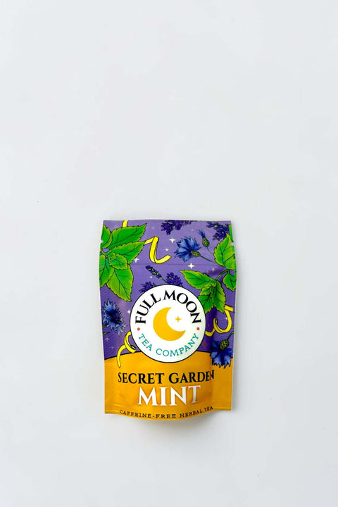 Secret Garden Mint Herbal Tea Premium Loose Leaf Caffeine-free