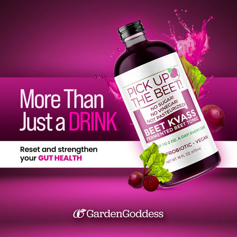 Try Before You Buy - 2 x 2oz Organic Raw Beet Juice Kvass (Code: TRYB4BUY)