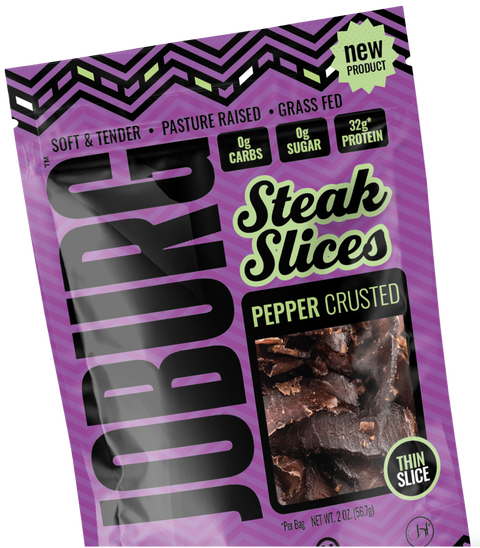 Pepper Crusted Steak Slices - (12 Pack)