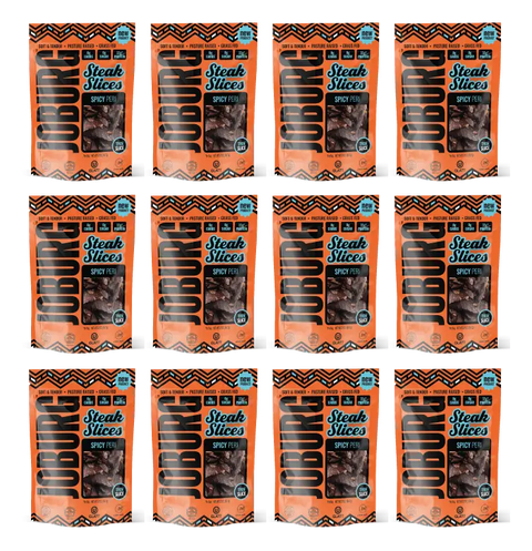 Spicy Peri Steak Slices - (12 Pack)