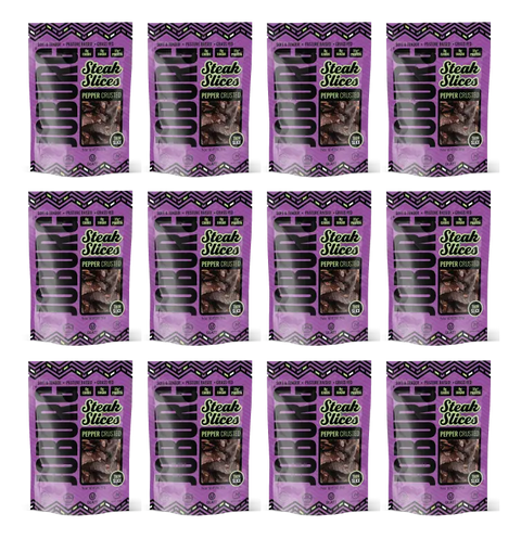 Pepper Crusted Steak Slices - (12 Pack)