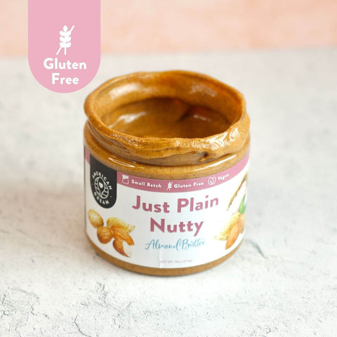 Gluten-Free Just Plain Nutty Almond Butter