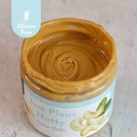 Gluten-Free Just Plain Nutty Cashew Butter