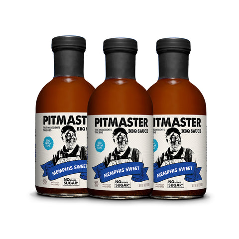 Pitmaster Memphis Sweet BBQ Sauce (Multi-Packs)