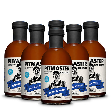 Pitmaster Memphis Sweet BBQ Sauce (Multi-Packs)