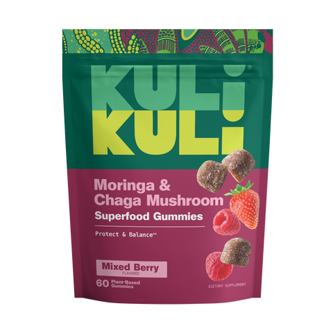 Moringa & Chaga Mushroom Superfood Gummies