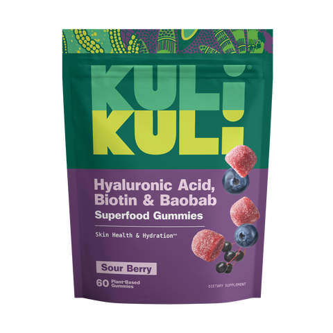 Hyaluronic Acid, Biotin & Baobab Superfood Gummies