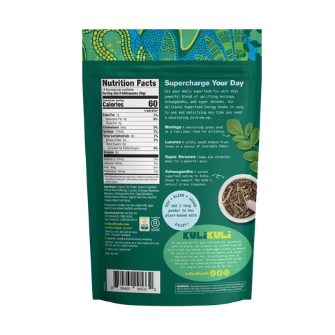 Organic Superfood Energy Shake - Vanilla