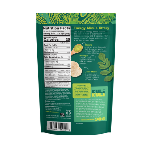 Matcha Moringa Superfood Latte