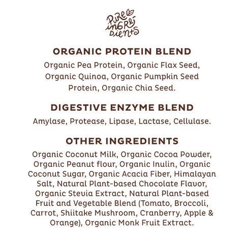 KOS Organic Plant Protein, Chocolate Peanut Butter, Single Serving