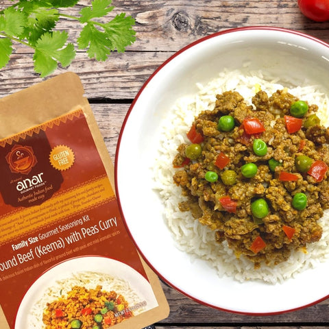 Ground Beef (Keema) Curry Gourmet Seasoning Kit | Family Size