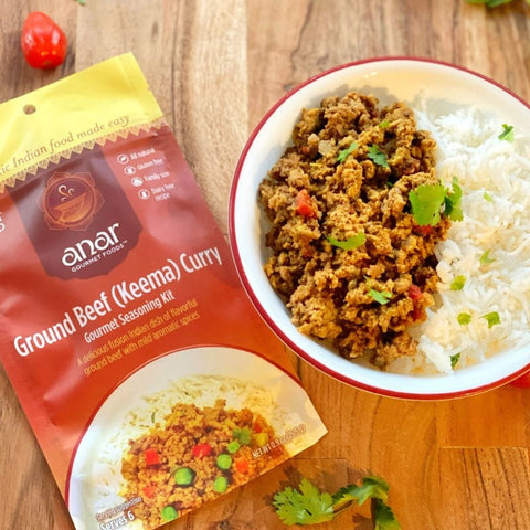 Ground Beef (Keema) Curry Gourmet Seasoning Kit | Family Size