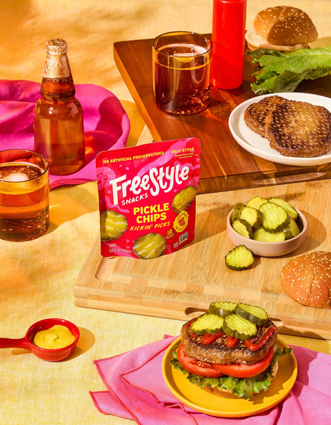 Kickin' Picks Pickle Chips