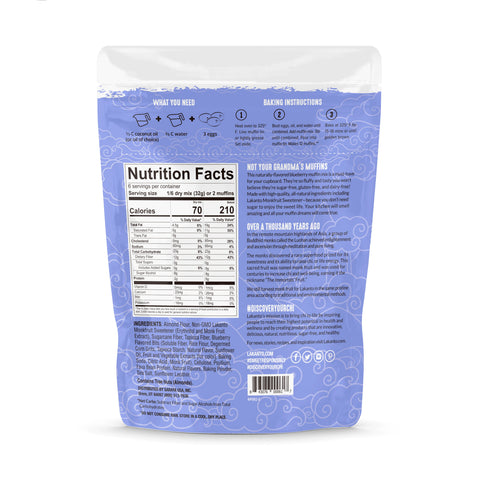 Sugar-Free Blueberry Muffin Mix