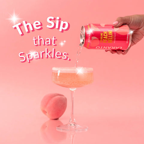 Lakanto Canned Drink, Peach Bellini
