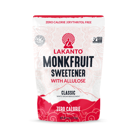 Classic Monkfruit Sweetener with Allulose - White Sugar Replacement