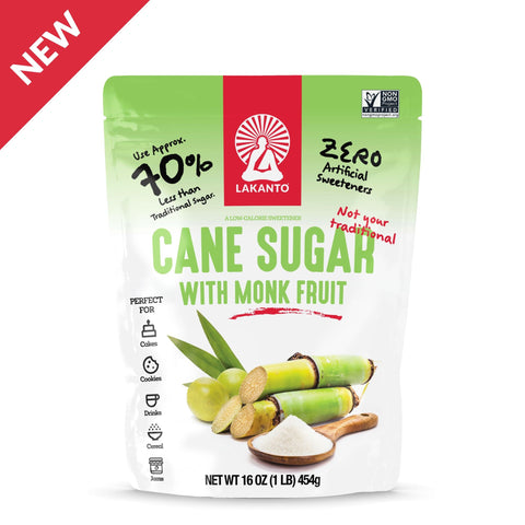 Cane Sugar with Monk Fruit 16oz