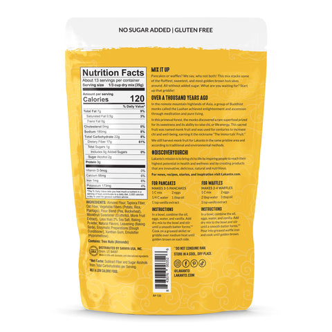 Pancake and Waffle Mix - No Sugar Added