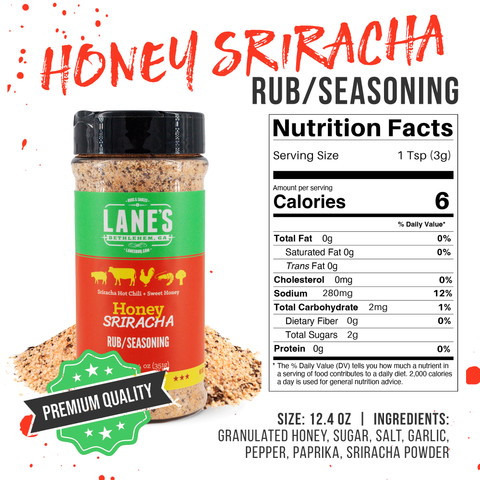 Honey Sriracha Rub & Seasoning