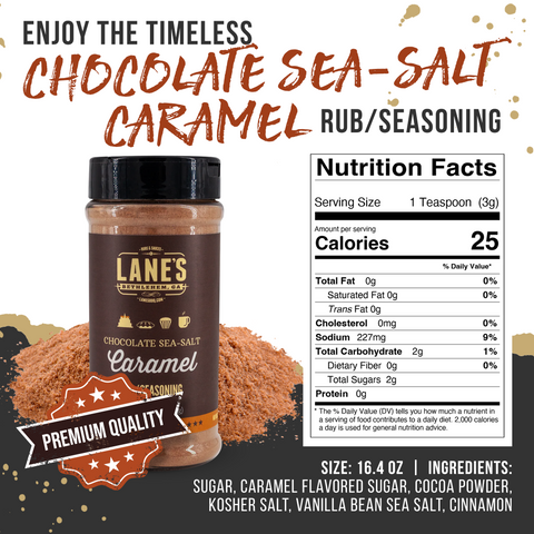 Chocolate Sea-Salt Caramel Seasoning