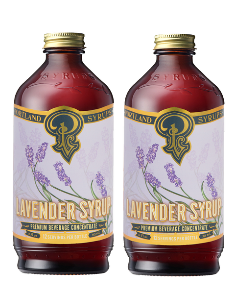 Lavender Syrup two-pack