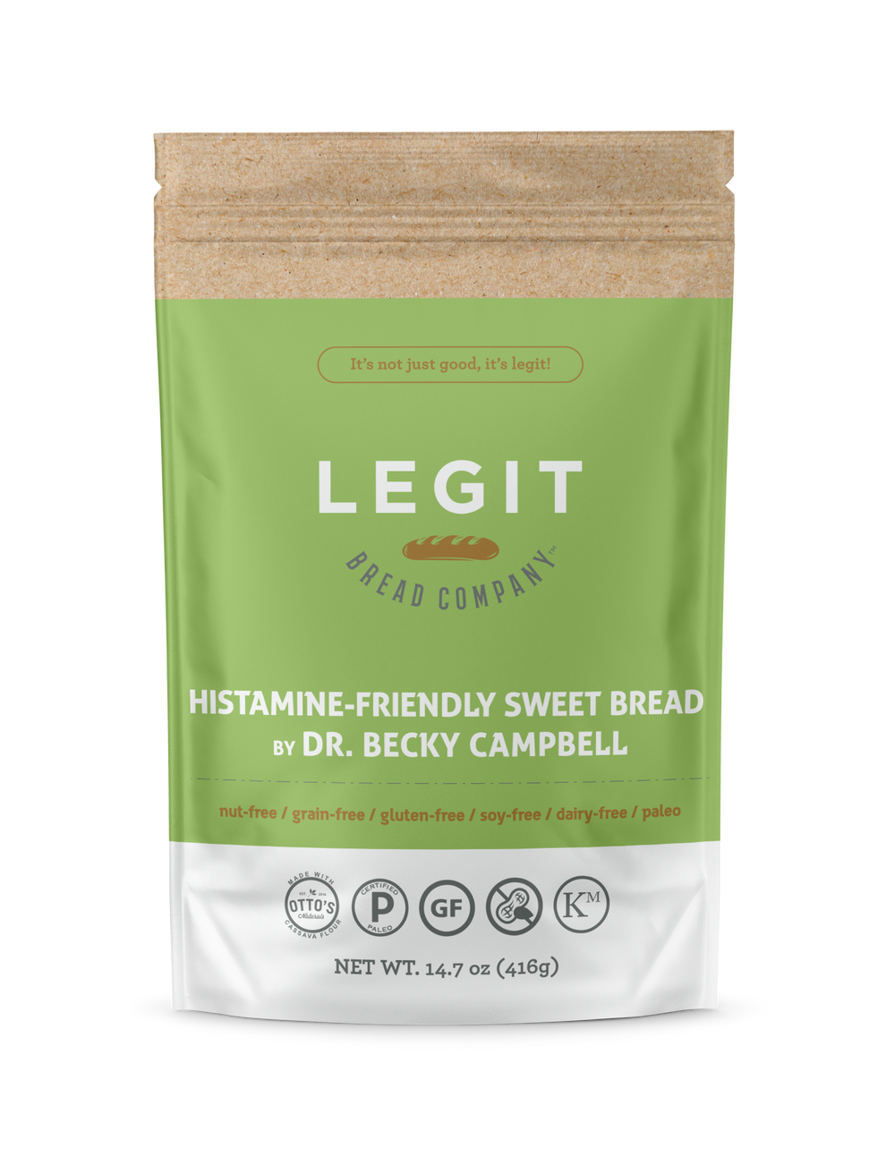 Histamine-Friendly Sweet Bread Mix by Dr. Becky Campbell