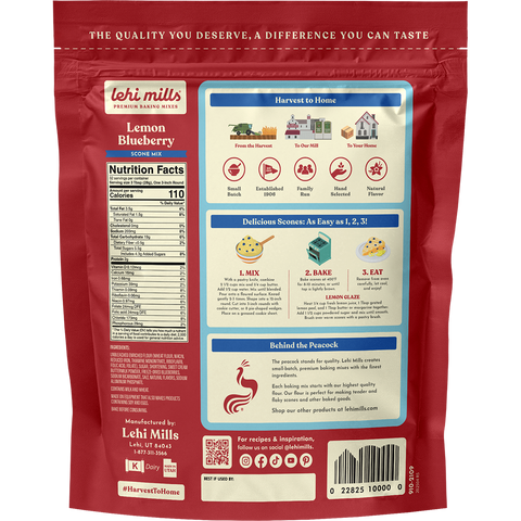 Lemon Blueberry Scone Mix