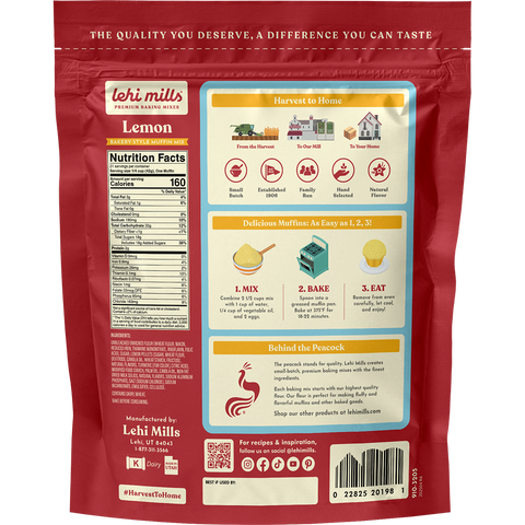 Lemon Muffin Mix