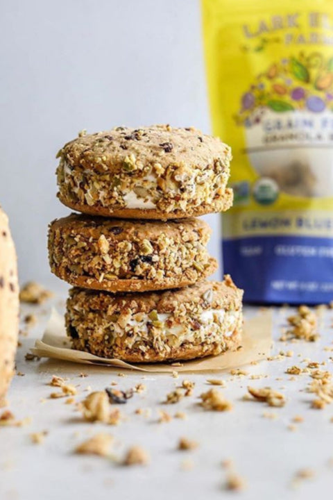 Lemon Blueberry Organic Sprouted Granola