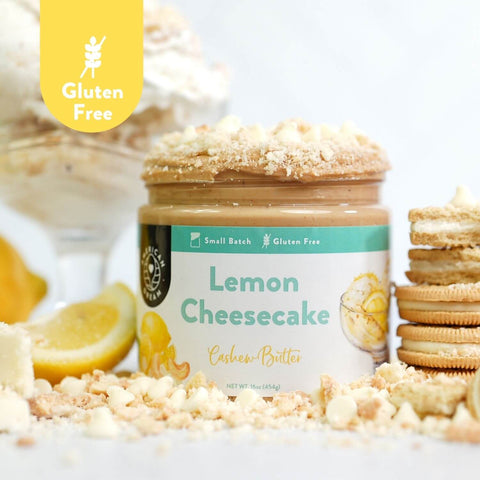 Lemon Cheesecake Ice Cream Cashew Butter