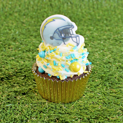 Pro-Football Cupcake Rings