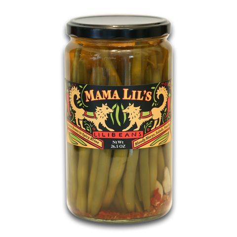 Mama Lil's Pickled Green Beans - 26.5oz.